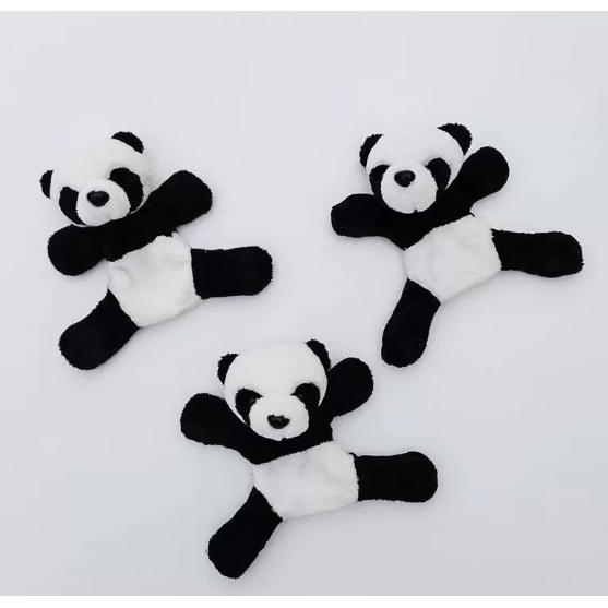 熊猫公仔冰箱贴可爱卡通毛绒玩偶成都旅游纪念品礼物小熊猫磁性贴