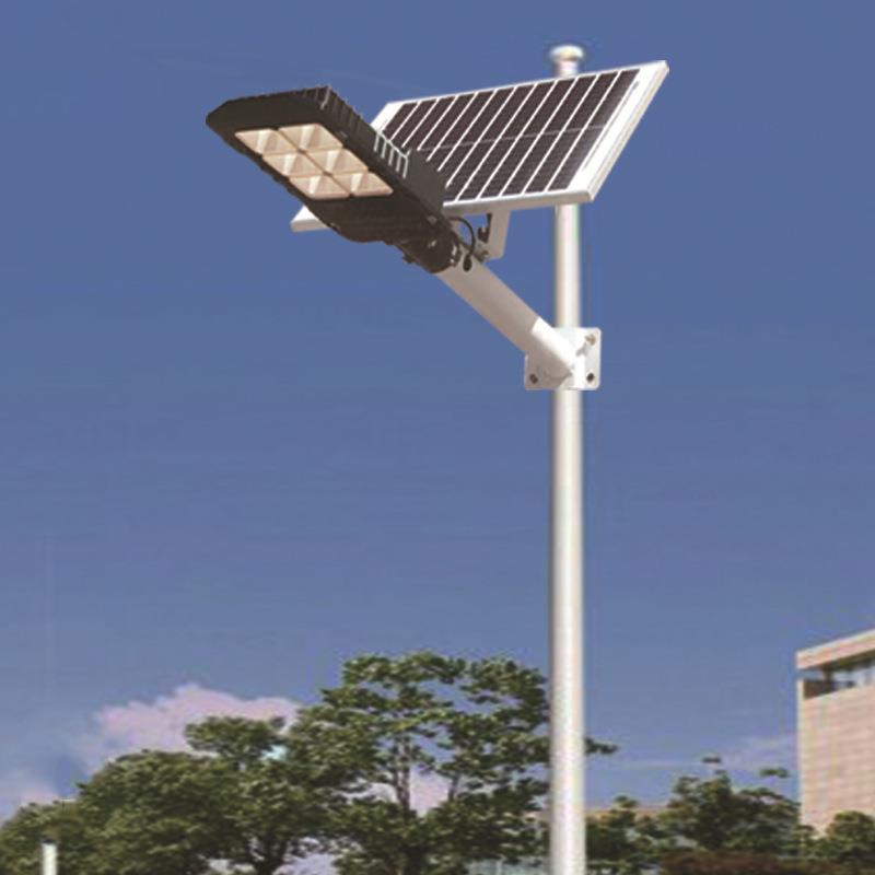 压铸一体化太阳能庭院灯LED100W路灯室外壁灯200w光控节能路灯