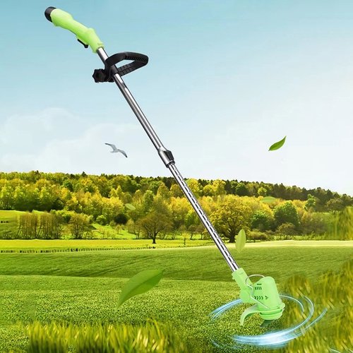 锂电割草机无线全自动除草机充电家用打草机电动便携园林修剪机器