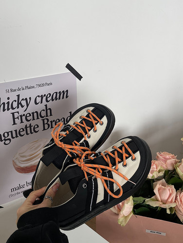 小众设计帆布鞋怪人李百搭经典款