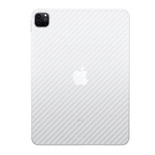 昌想适用苹果iPadPro 12.9英寸平板背膜2020款碳纤维后膜A2233磨砂防刮滑A2229半透明贴纸A2069改色2232第4代