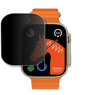 适用华强北T900Ultra手表防窥膜C900U智能手表贴膜C900 Ultra2蓝牙通话男表防偷窥水凝膜运动表屏幕保护隐私