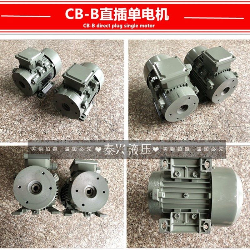 CB-B10/CB-B6/CB-BJZ4锯床齿轮油泵电机组CBW-B2.5/10润滑直插JZ