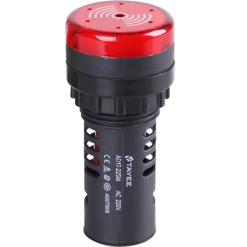 上海天逸 TAYEE 22孔径带灯蜂鸣器AD17-22SM SML AC220V AC/DC24V