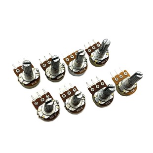 20MM柄长 B10K 功放音量调速 B1K B100K 3脚 单联电位器WH148可调