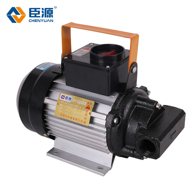 自吸式抽油泵220V齿轮泵抽机油大功率电动加油泵柴油煤油吸油泵