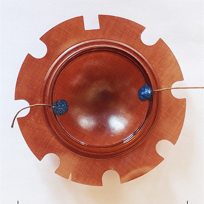 原厂广播喇叭音圈扬声器16欧音膜线圈心8音喇叭号筒专用膜片