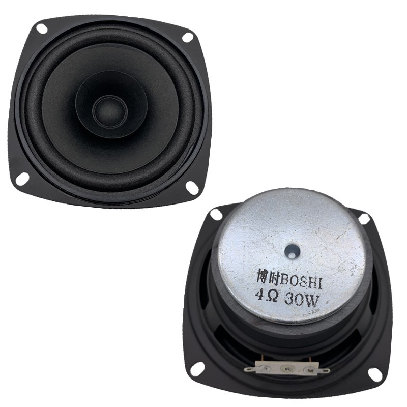 包邮4寸4欧30瓦全频喇叭 中低音 音箱音响  30W 音杯 扬声器