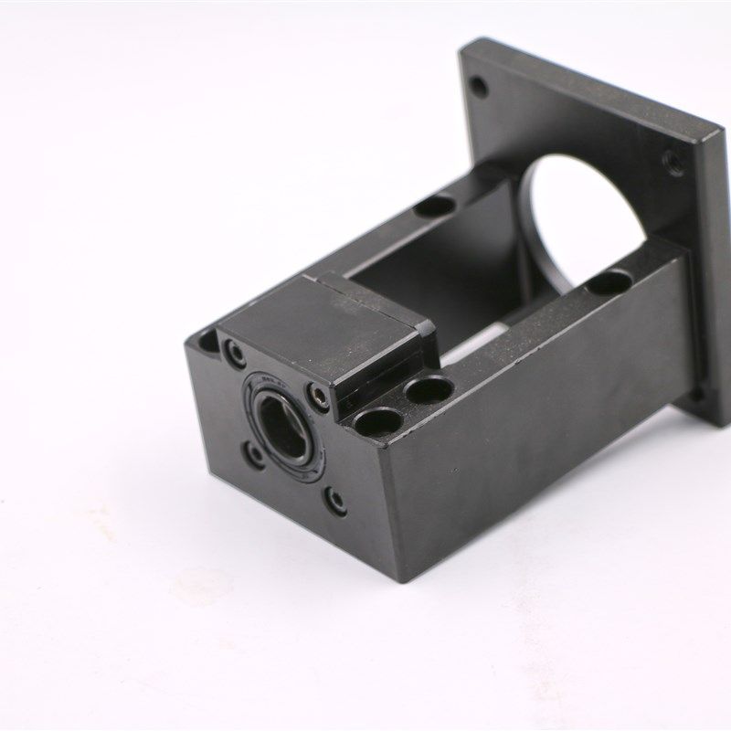 铝电机支架 86步进电机80伺服57滚珠丝杆专用130/110电机安装座