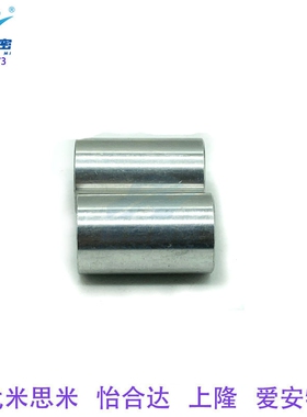 替代怡合达ENJ01-D15-d6-L25 30 35 平皮带惰轮铝合金双轴承滚轮