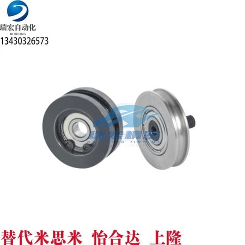 ENY71-A100-R3 4 5圆皮带用惰轮加宽惰轮外螺纹惰轮不锈钢惰轮