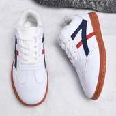 女训练八段锦练武鞋 陈家沟太极鞋 全皮加绒保暖武术鞋 新款 子 男冬季