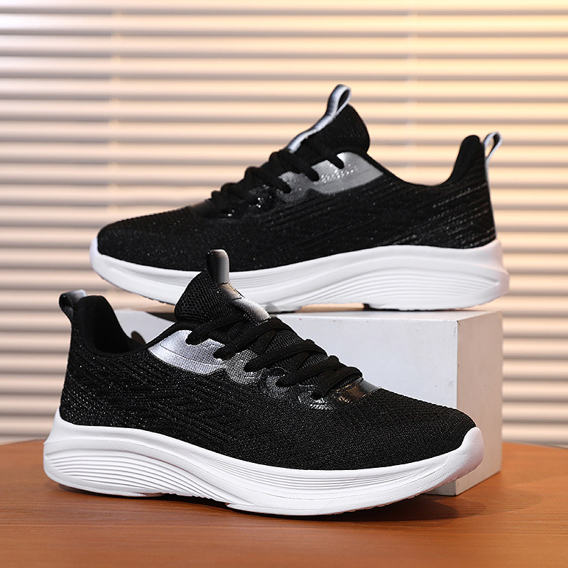 外贸出口女鞋运动鞋网面透气鞋子