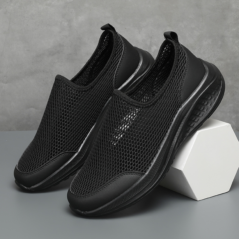 外贸网鞋男夏季镂空薄款网眼鞋子