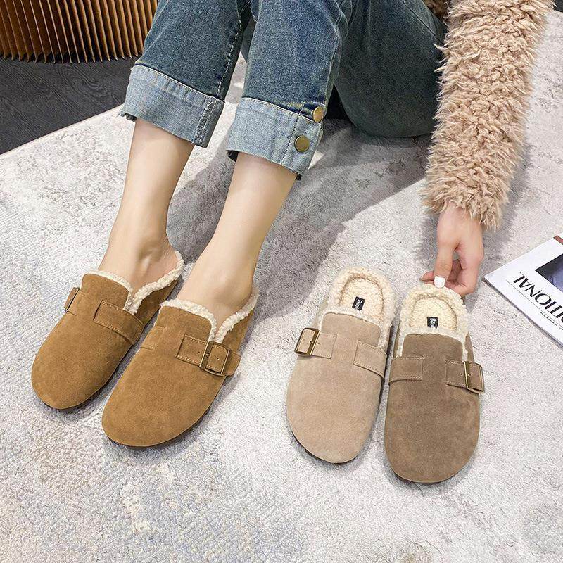 勃肯鞋女2023新款秋冬孕妇鞋子一脚蹬女鞋加绒豆豆软底博肯鞋全包,户外/登山/野营/旅行用品,其他户外鞋,淘宝优惠券,粉丝福利购,淘宝优惠卷