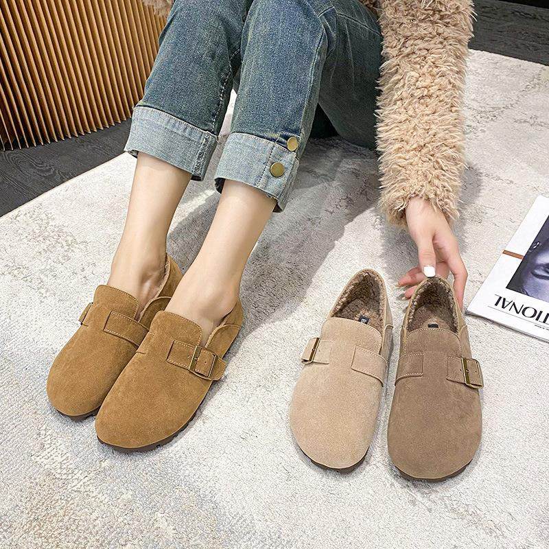 勃肯鞋女2023新款秋冬孕妇鞋子一脚蹬女鞋加绒豆豆软底博肯鞋全包,户外/登山/野营/旅行用品,其他户外鞋,淘宝优惠券,粉丝福利购,淘宝优惠卷