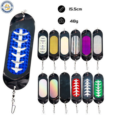 Glow 6in 48g Dodgers Flashers Trolling道奇闪光器板鲑鱼拖