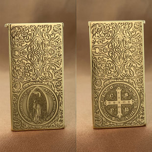 佐罗zorro753升降机煤油打火机康斯坦丁铜唐草老式限量版男