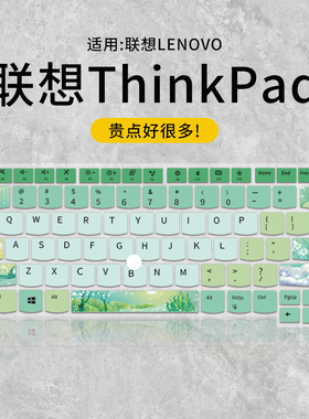 适用联想Thinkpad键盘膜E15 E14 E16 2023款T14 T14S T16笔记本P15v X13 S2电脑X1 Carbon键盘保护膜E480 L14
