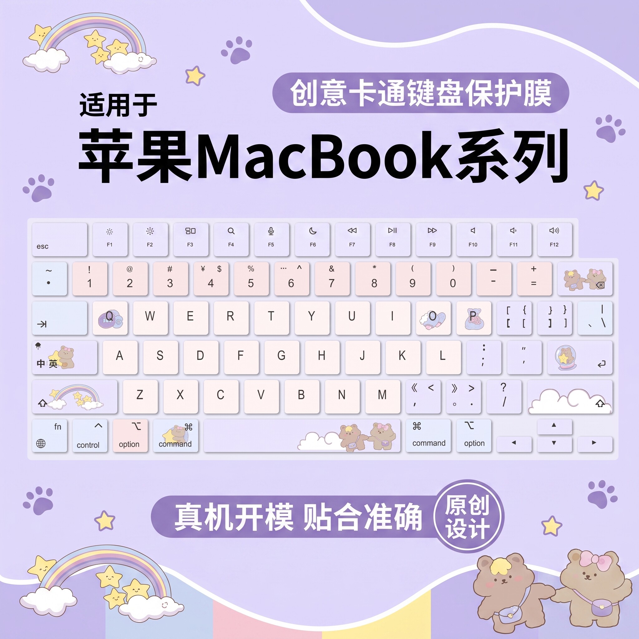 适用于苹果MacBook系列键盘膜图片