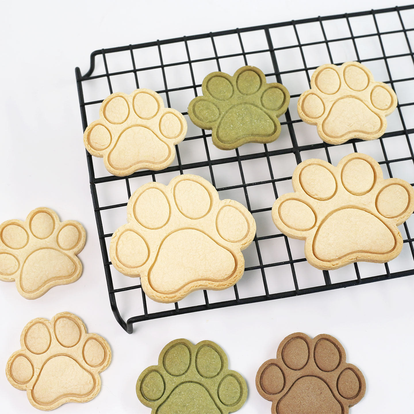 狗爪饼干模具猫爪宠物烘焙模具图片