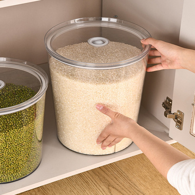 筑司密封米桶透明可视