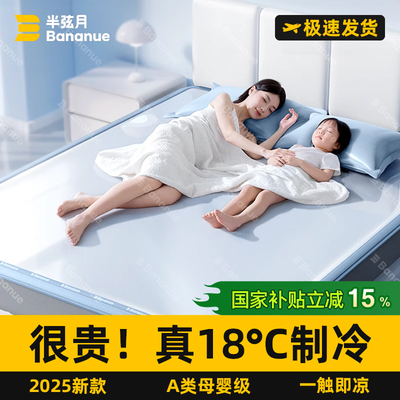 【专为孕婴设计】真A类冰丝凉席
