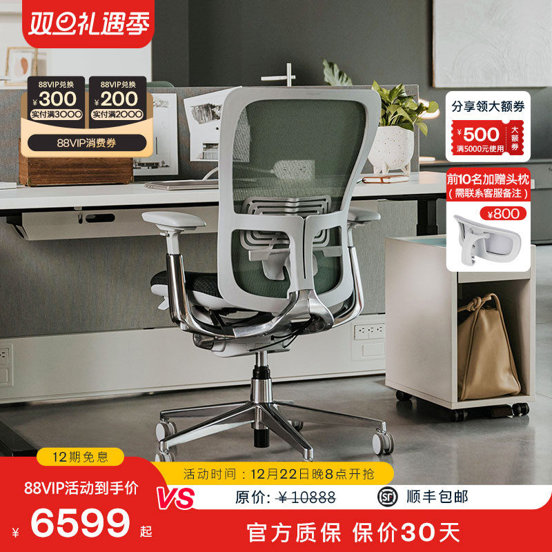 海沃氏Zody多色网面人体工学椅