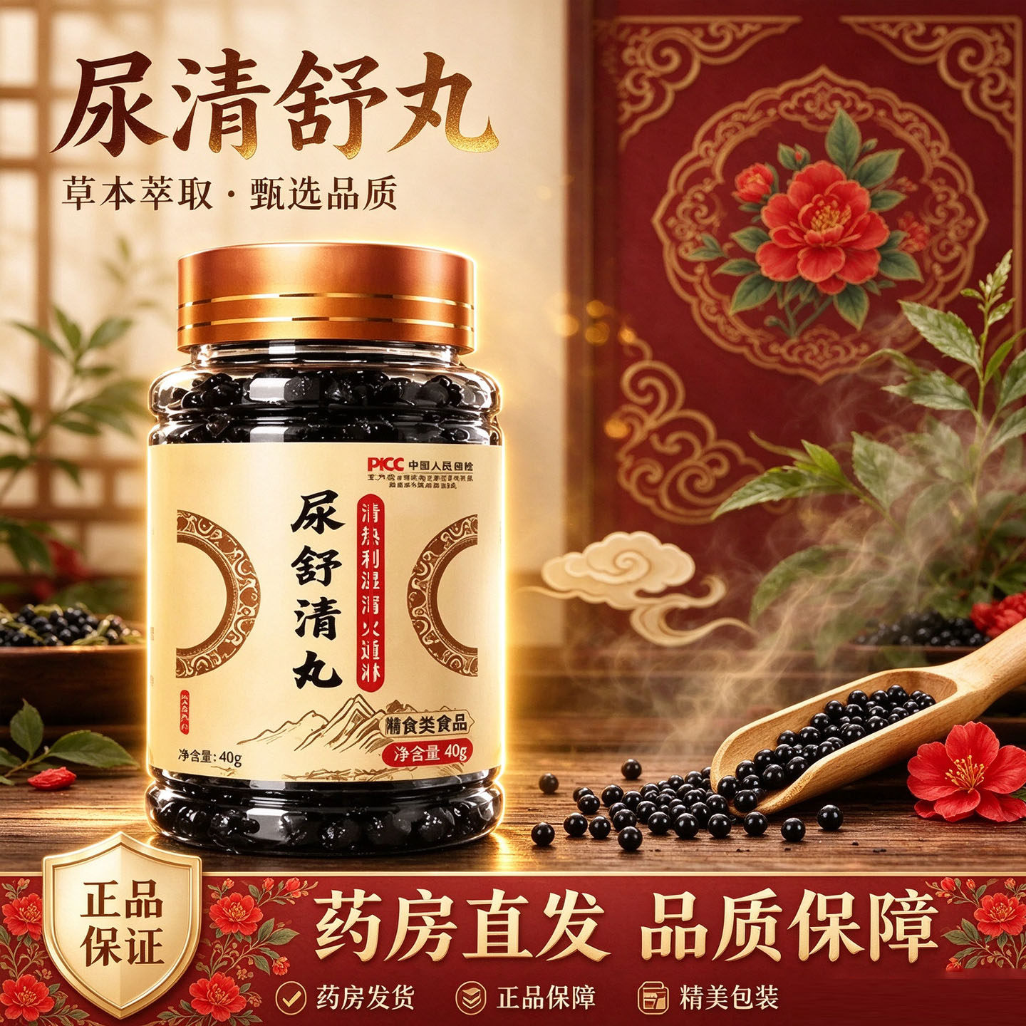 尿清舒丸官方旗舰店正品瘀通浓缩丸草本萃取胶囊药房直售3XP