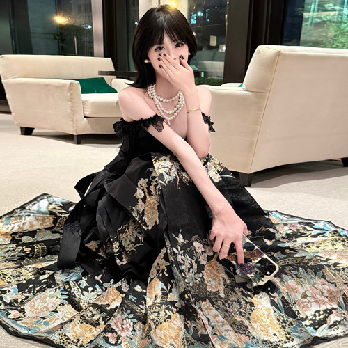 先生与猫原创汉服半身裙