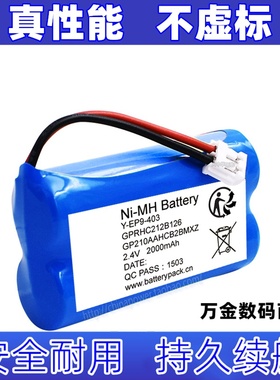适用Y-EP9-403 2.4V 2000mAh NiMH Battery 根测仪专用可充电电池