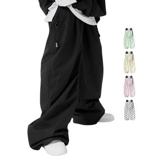 pomt宽松滑雪裤加绒男款女款单板双板自由式20k防水透湿