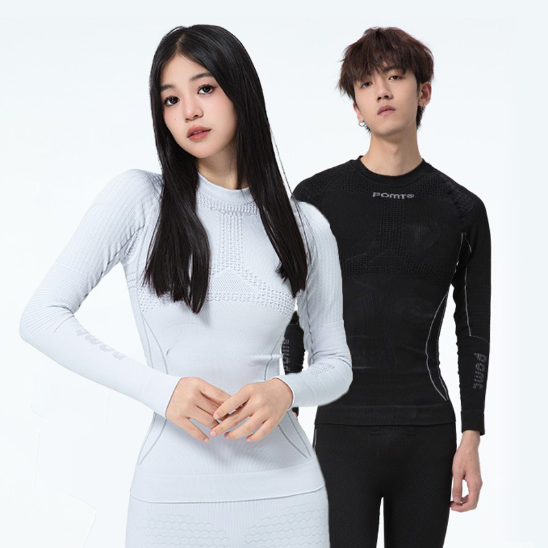 POMTcoolmax无缝强压缩打底速干