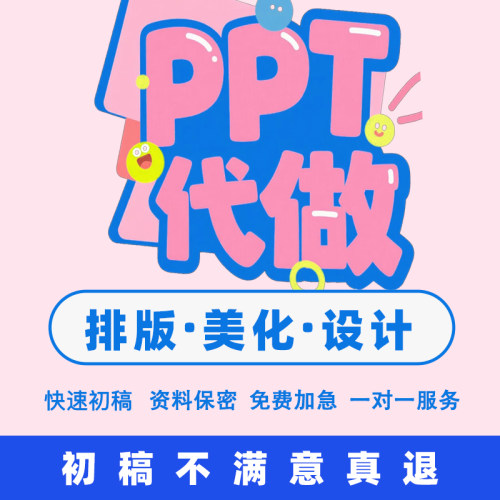 PPT设计排版美化代做修改
