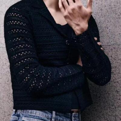 OWNBOOZE短腰针织衫毛衣