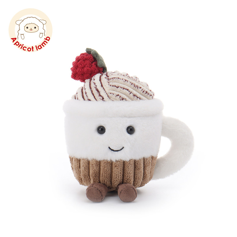 瑞可羊巧克力冰淇淋可爱毛绒玩具儿童生日礼物宝宝蛋糕玩偶公仔,玩具/童车/益智/积木/模型,毛绒/玩偶/公仔/布艺类玩具,淘宝优惠券,粉丝福利购,淘宝优惠卷