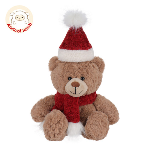 Apricotlamb圣诞小熊毛绒玩具