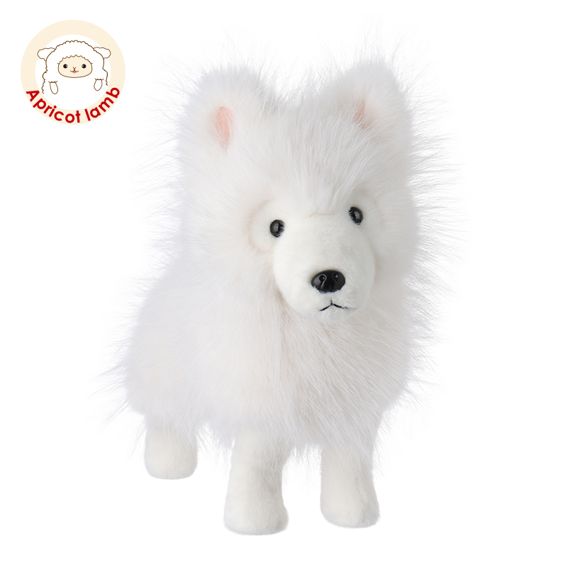 Apricotlamb萨摩耶犬毛绒玩具
