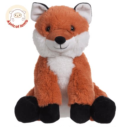 毛绒玩具可爱狐狸Russell 儿童生日礼物婴儿宝宝安抚玩偶女孩公仔
