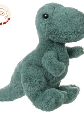 Apricotlamb 大号绿色恐龙毛绒玩具可爱男女生日礼物宝宝玩偶公仔