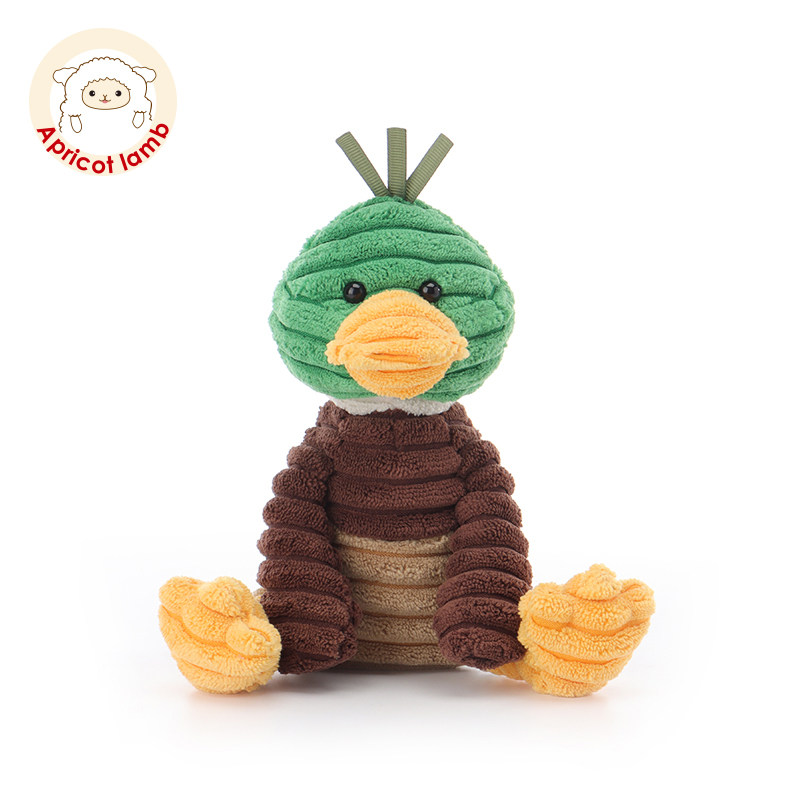 瑞可羊灯芯绒绿头鸭可爱玩偶睡觉抱公仔毛绒玩具男女孩生日礼物,玩具/童车/益智/积木/模型,毛绒/玩偶/公仔/布艺类玩具,淘宝优惠券,粉丝福利购,淘宝优惠卷