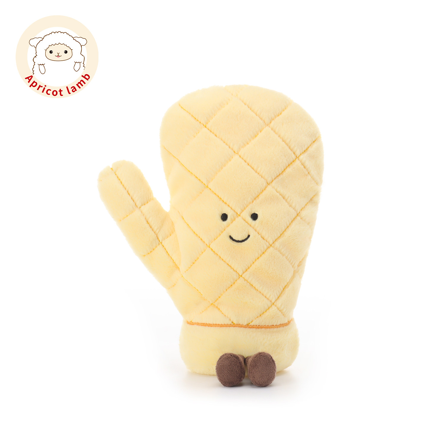Apricot lamb瑞可羊温柔烘焙手套毛绒玩具睡觉安抚玩偶礼物公仔