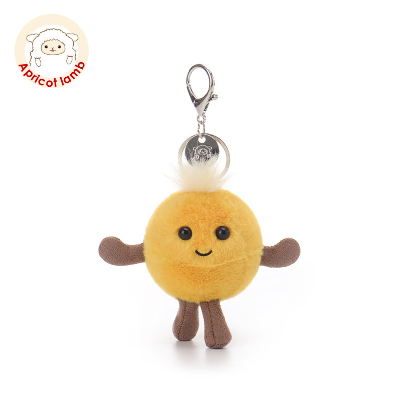瑞可羊乒乓球书包挂件公仔女生钥匙扣玩偶可爱毛绒趣味包包车挂饰