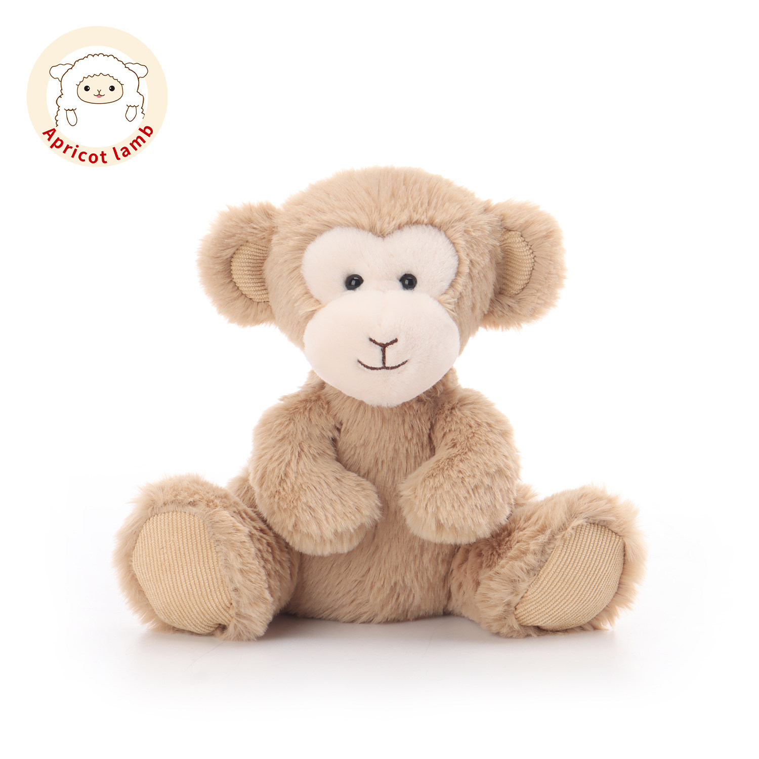 Apricot lamb瑞可羊马特小猴毛绒玩具生日礼物宝宝猴子玩偶公仔