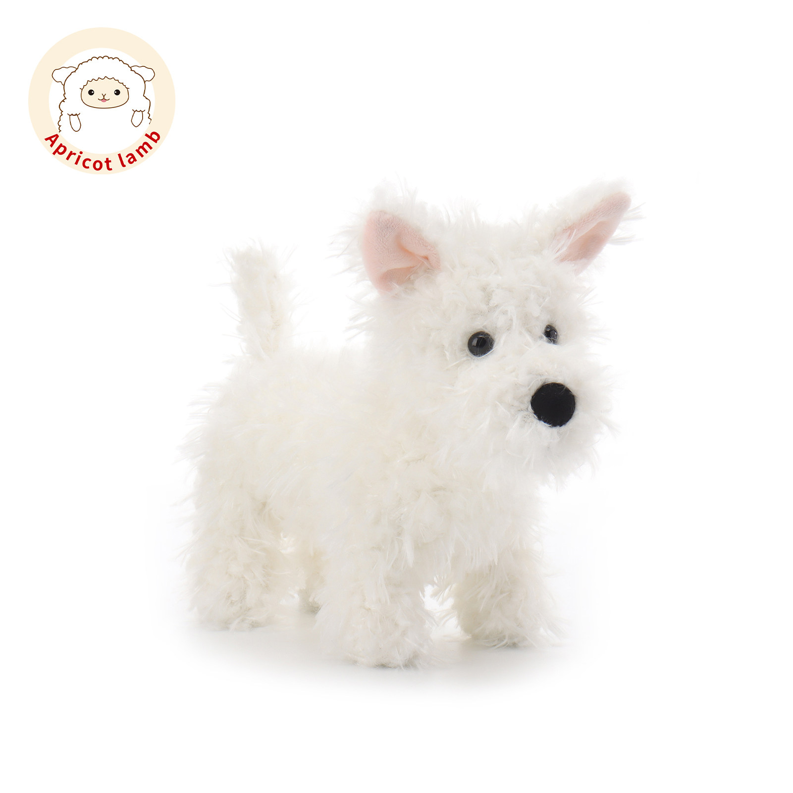 西高地公仔毛绒玩具可爱玩偶