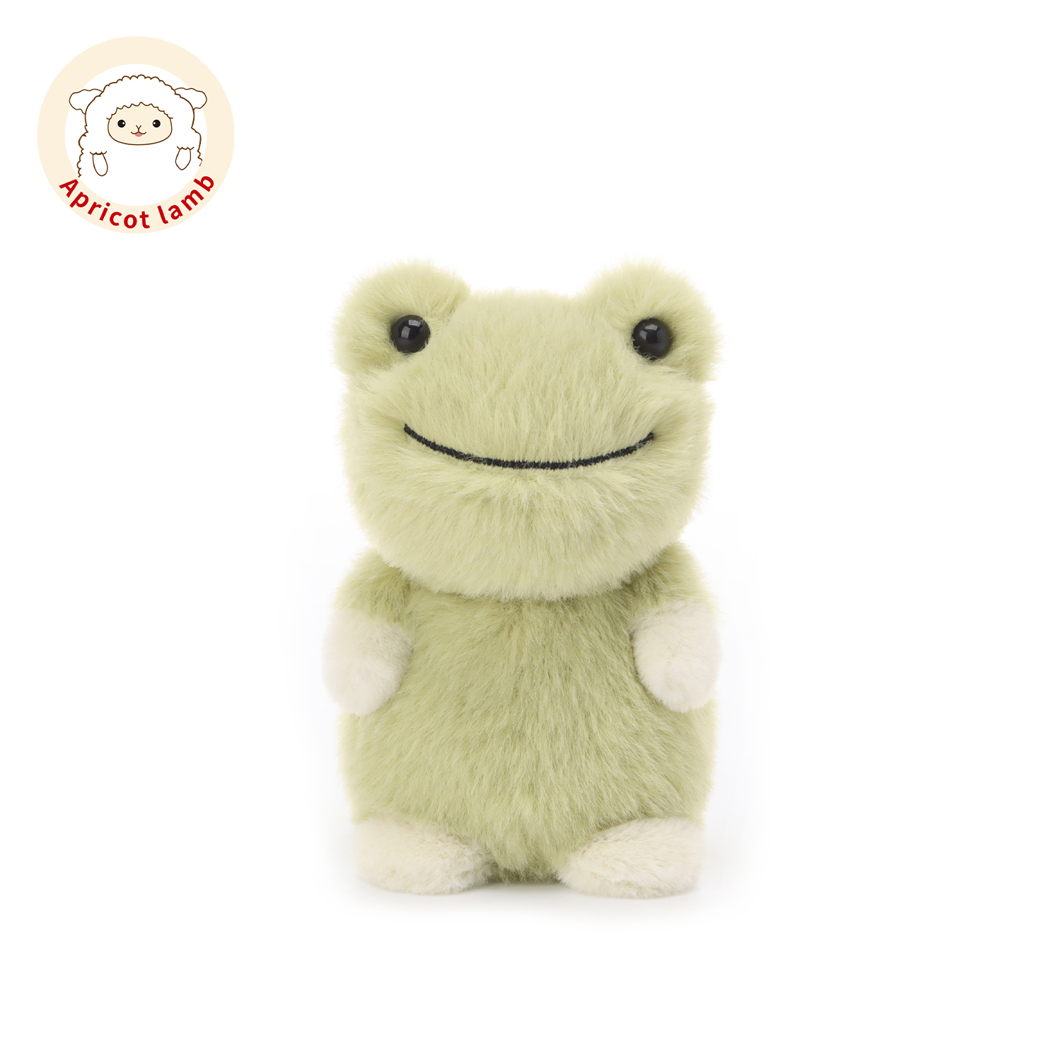 瑞可羊米粒青蛙毛绒玩具