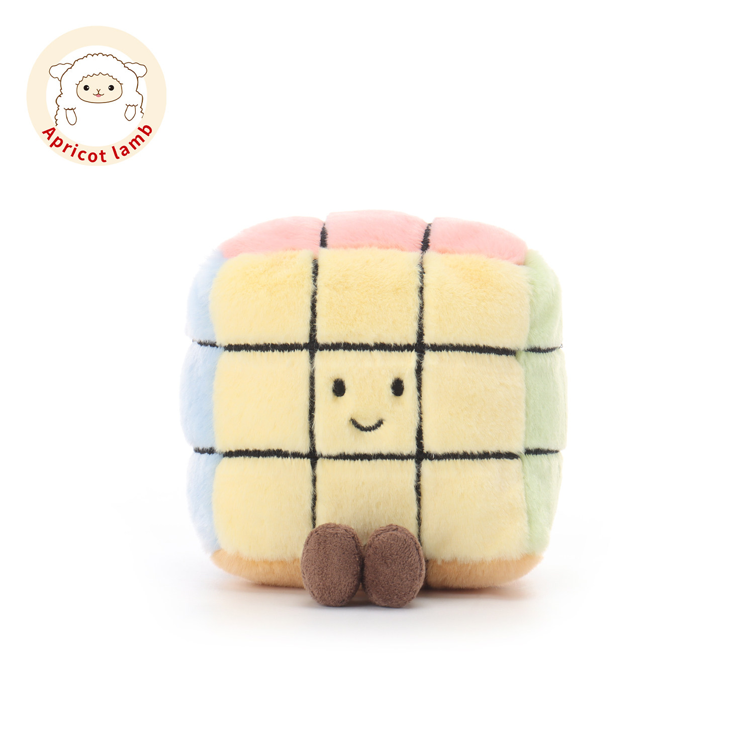 Apricot lamb瑞可羊完美魔方毛绒玩具男女孩生日礼物娃娃玩偶公仔