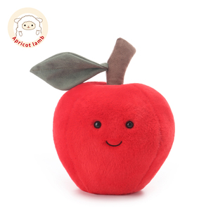 Apricot Lamb瑞可羊甜美苹果毛绒玩具安抚玩偶公仔男女生生日礼物