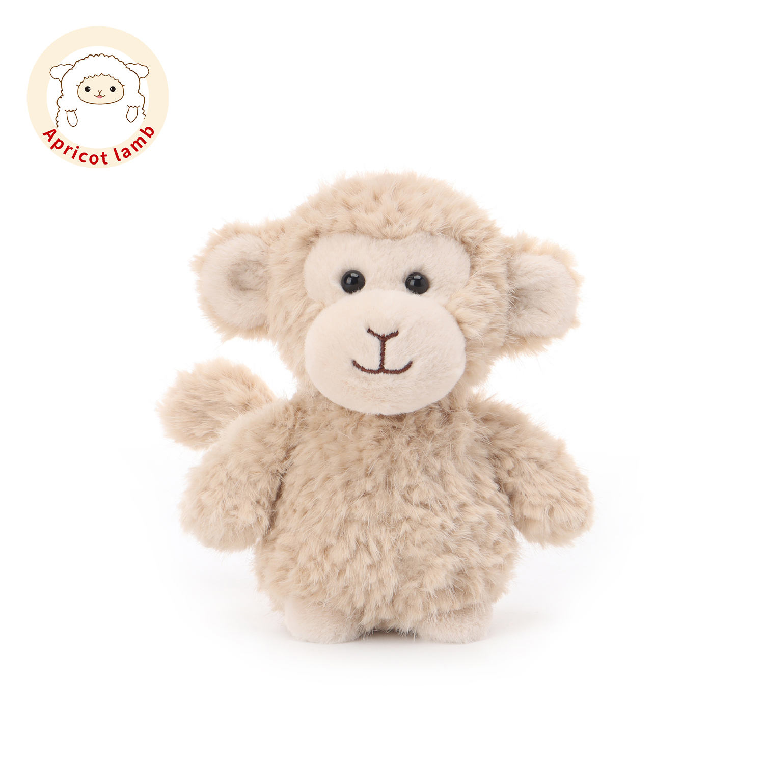 瑞可羊神秘小猴可爱玩偶公仔