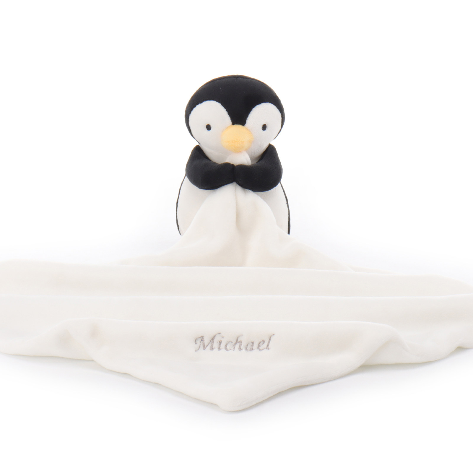 Apricot lamb瑞可羊企鹅安抚巾公仔睡眠安抚毛绒玩具中英文定制款